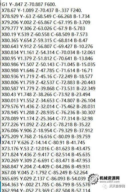 图片[6]-Mastercam2021-2024发那科3+2五轴BC轴坐标转换后处理-机械资源网