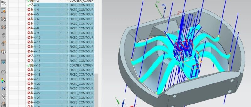 NX2007-蜘蛛-完整刀路图 免费下载-机械资源网