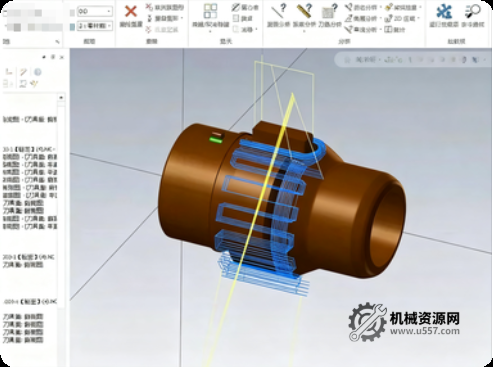 Mastercam2021 多轴编程教程_CNC 四轴五轴实战视频