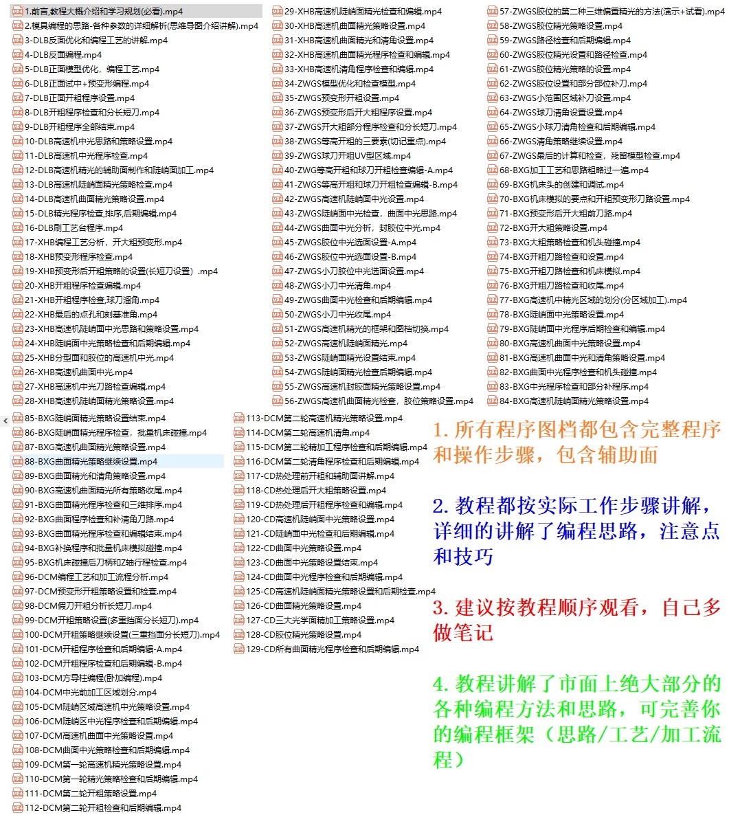 图片[5]-Powermill中大型汽车模(龙门开粗+高速机精光)视频教程-机械资源网