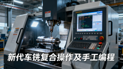 新代车铣复合操作及手工编程视频教程-机械资源网
