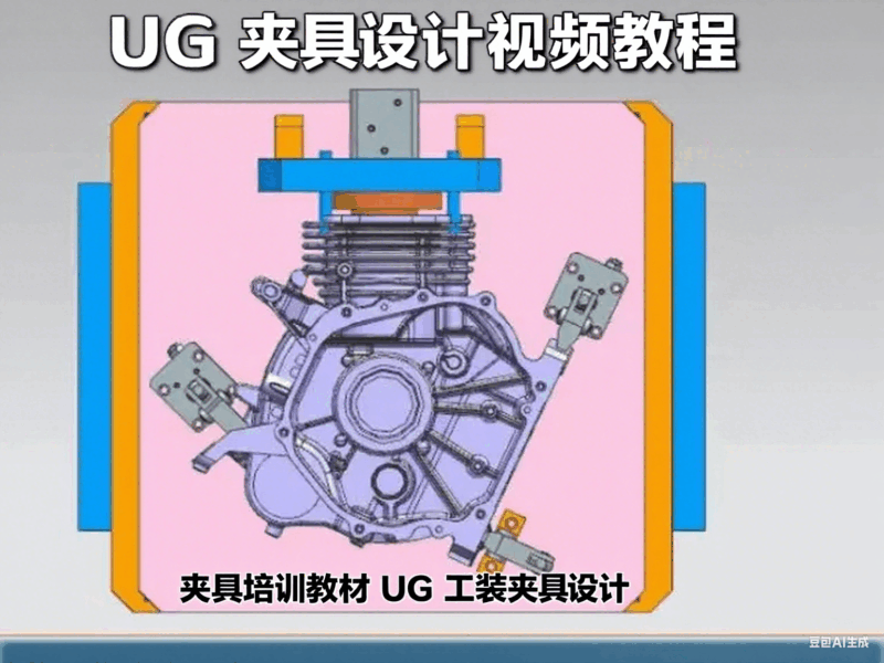 UG夹具设计视频教程 夹具培训教材 UG工装夹具设计 UG2406通用-机械资源网