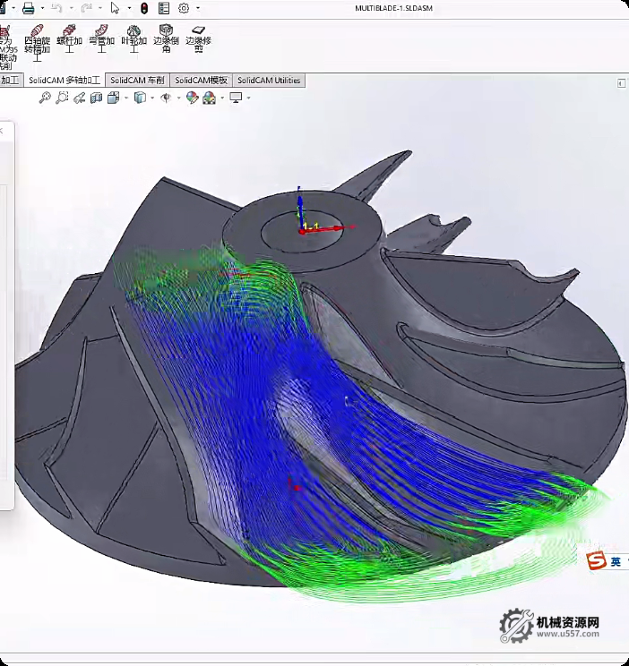 SolidCAM2022 全模块实战教程
