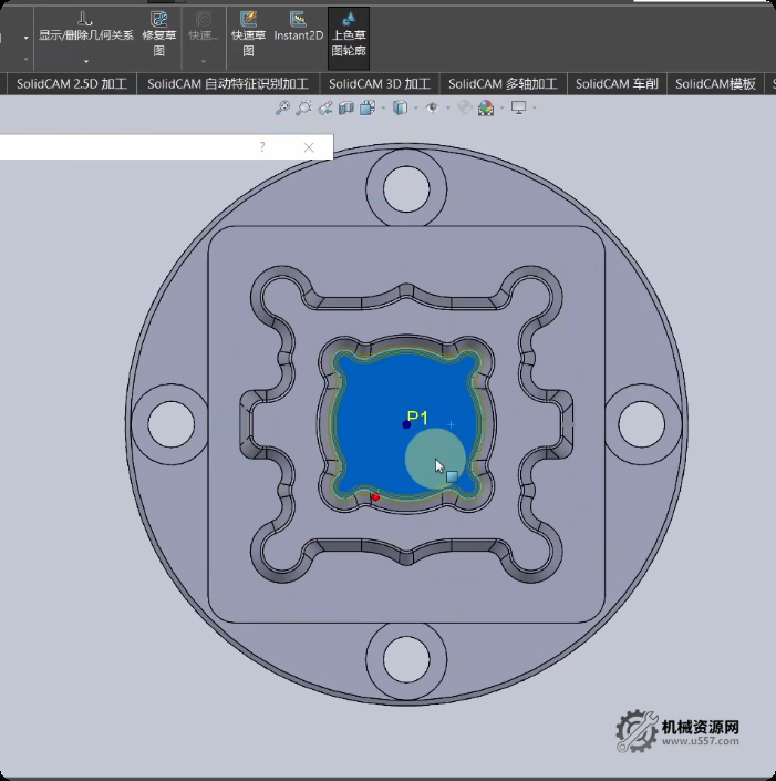SolidCAM2022 全模块实战教程