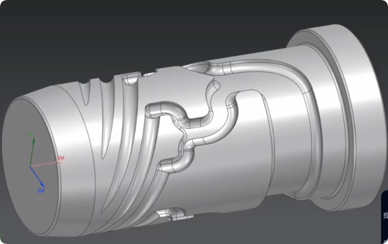 UG2506四轴视频教程实例