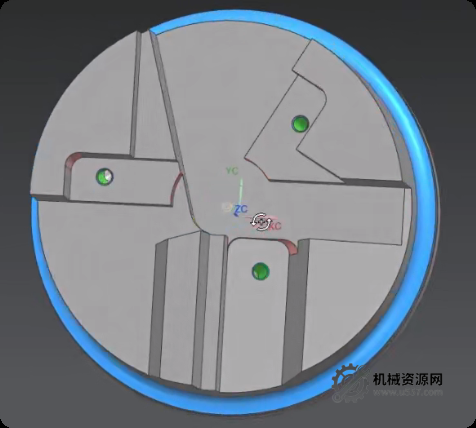 UG NX2506五轴案例