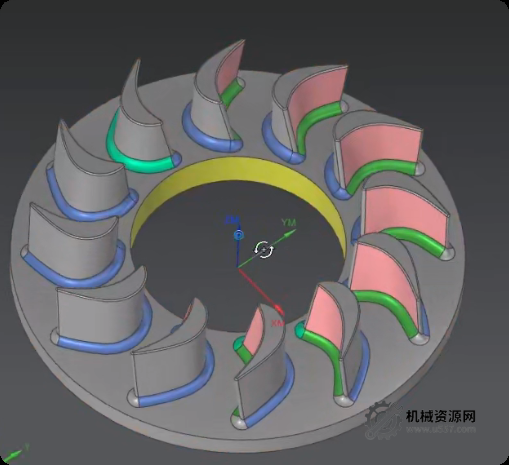 UG NX2506五轴案例