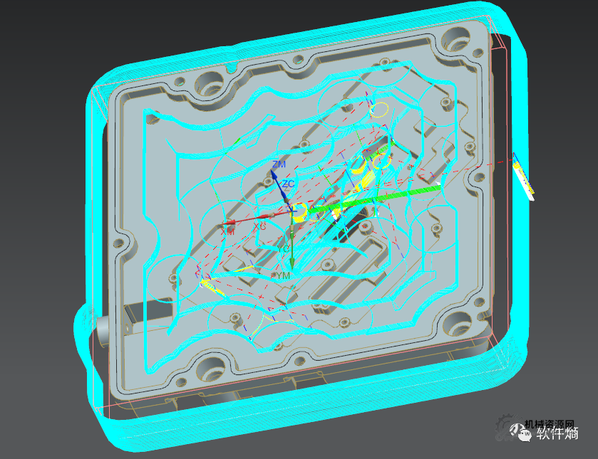 图片[6]-UG薄壁框架-非标刀路图档30套精选-UG非标图档下载-机械资源网