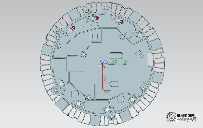 UG薄壁框架-非标刀路图档30套精选-UG非标图档下载-机械资源网
