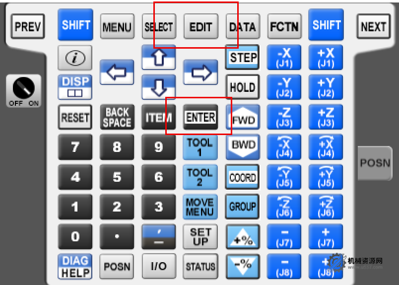 FANUC程序列表创建详解：EDIT与ENTER区别、命名规则、属性设置全解析-机械资源网