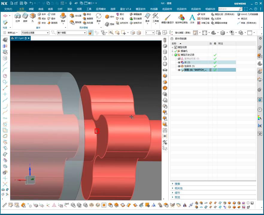 UG NX 1980 加工工艺实例课：98、第98节课_铸件四轴工艺流程填写-机械资源网